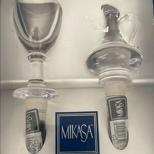 Mikasa Crystal Wine Stoppers